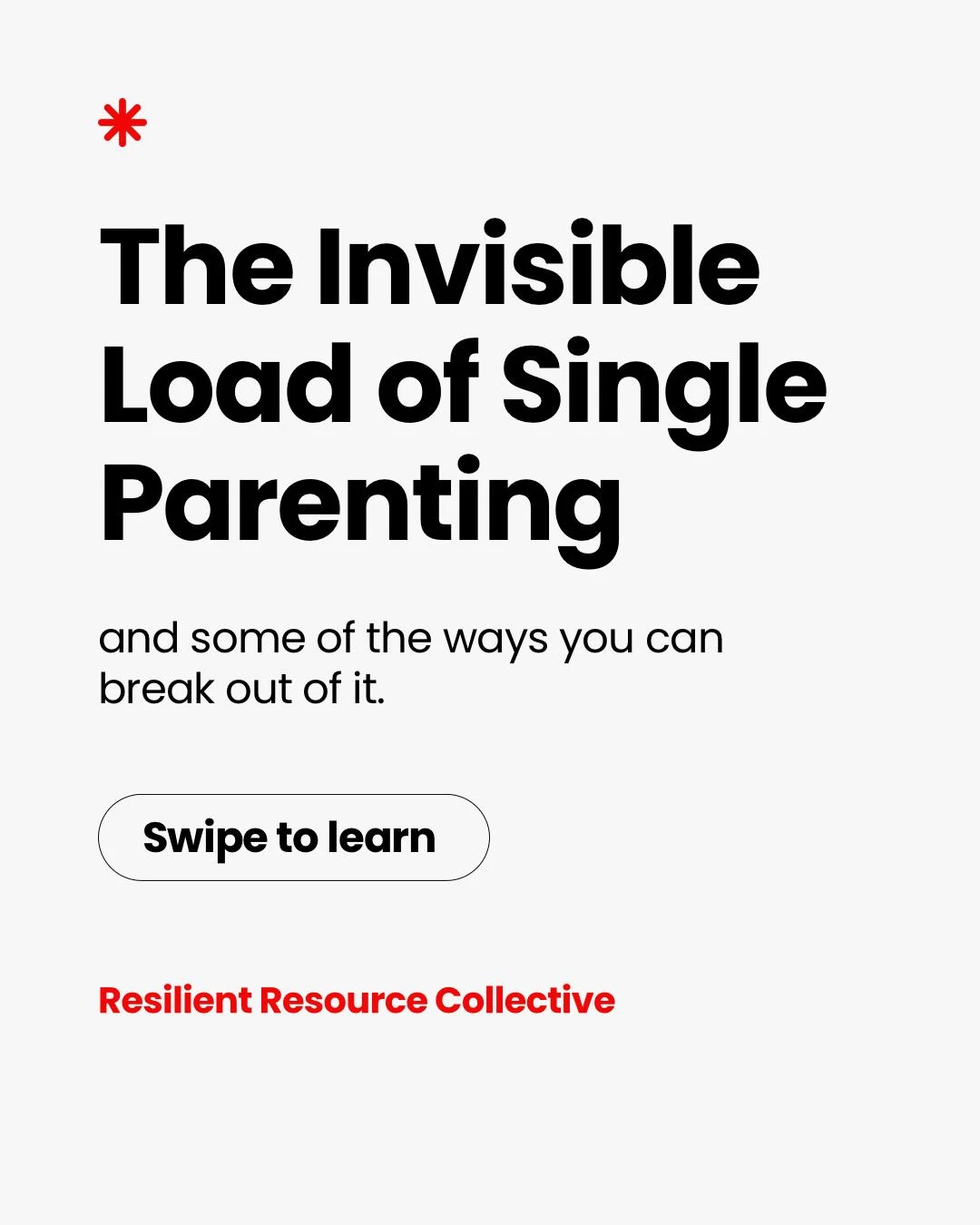 The Invisible Load of Single Parenting, and some of the ways you can break out of it.